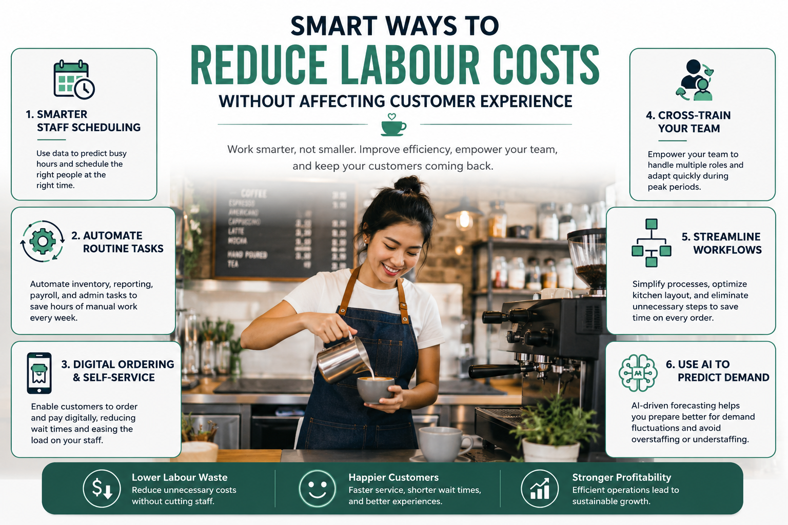 Reduce labour cost