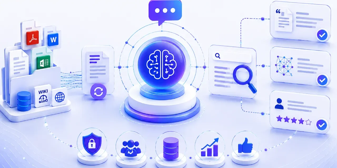 60% Faster Knowledge Retrieval Across Teams 60% Faster Knowledge Retrieval Across Teams